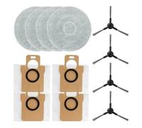 DSDBDNN Kit de mopa, bolsa for polvo y cepillo lateral compatible con JONR, compatible con el robot aspirador P20 PRO, accesorios de limpieza de repuesto for mejoras del hogar(A)