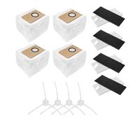 DSDBDNN Kit de repuesto compatible con aspiradora robot Cleanova W11, accesorios, 1 juego, bolsa for polvo de gran capacidad, cepillo lateral, filtro, herramientas de limpieza.