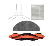 DSDBDNN Repuesto compatible con aspiradora robot E10, E12, B112, aspiradora, cepillo lateral principal, filtro HEPA, mopa, paño, trapos, piezas de repuesto