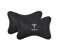 DSEEAK 2 Piezas Reposacabezas Coche, para Tesla Model 3 Highland 2024 CóModas Transpirables Cojin Almohada Cervical Coche Lavable Reposacabezas Asiento Coche,A