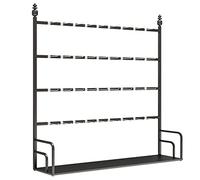 DSeenLeap Estante de exhibición de Metal Resistente para Ropa, Organizador de Calcetines, Ropa Interior, joyeros, Estante Multifuncional para boutiques de centros comerciales (150 x 35 x 150 cm)