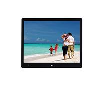 DSeenLeap Marco de Fotos con Pantalla LCD de 17 Pulgadas, álbum de Fotos electrónico Digital, máquina de Publicidad de 17 Pulgadas (Negro, 0 G)