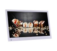 DSeenLeap Marco de Fotos Digital con Pantalla Vertical Grande de 24 x 27 x 32 Pulgadas, Pantalla Full HD IPS de 1080P, Montaje en Pared, con Sensor de Movimiento (Blanco de 24 Pulgadas)