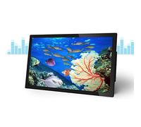 DSeenLeap Marco de Fotos Digital de Alta definición 1080P/Hdmi, álbum de Fotos electrónico, máquina publicitaria Que Puede Reproducir imágenes, Videos y música (Negro de 27 Pulgadas)