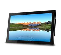 DSeenLeap Marco de Fotos electrónico con Pantalla IPS de 27 Pulgadas Que Puede Reproducir Videos, música, imágenes, Reloj, HDMI y Sensor de Cuerpo Humano (Negro)