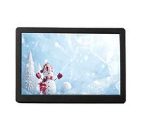 DSeenLeap Marco de Fotos electrónico de Alta definición de 14,5 Pulgadas, Doble Cara, resolución 1280 x 800, Calendario y Reloj, Control Remoto por Infrarrojos, máquina de Publicidad en Video USB