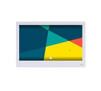 DSeenLeap Marco de Fotos IPS Pantalla Dura Vista Completa 15 Pulgadas HD Digital 1920 * 1080 Álbum de Fotos electrónico Máquina de Publicidad de Videos y Fotos (Blanco 8G)