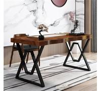 DSeenLeap Mesas de Centro Vintage de Madera Maciza, Mesa de Centro Rectangular de Madera, Mesa Auxiliar Moderna de Madera de Pino Macizo para decoración del hogar.