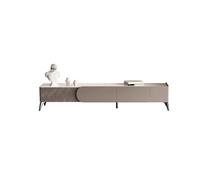 DSeenLeap Mueble de TV Minimalista, Mesa de Centro de Pizarra, Mueble de TV Combinado, para el hogar, Sala de Estar, luz de Lujo, Simple, Moderno, Mueble de Suelo para Sala de Estar, Mueble de TV