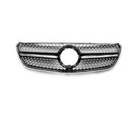 DSENNY Rejilla delantera para Mercedes-Benz Clase V W447 V260 V250 2015-2019 2020-2023 parachoques delantero Racing Diamond Grill Tuning (negro 2015-2019)