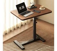 DSEWTEZXI Altura Ajustable Mesa auxiliares Cama sofá, Mesa Ordenador portatil pequeña con Ruedas, Mesa for Comer en Dormitorio camao, Mesa Auxiliar Salon con Ruedas, for Uso doméstico y hospitalario.