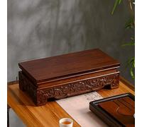 DSEWTEZXI Estante Vintage de Altar Budista para Escritorio, Mesa con estatuas de Buda talladas a Mano, Santuario de meditación, Estante de Altar para Iglesias, templos, santuarios y hogar.