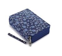 DSFDFDG Bolsa de papelería PU Gran Capacidad, Estuche for lápices con Agujeros 127/150/184/200, Piel sintética, Cremallera for Estudiantes(200 holes6)