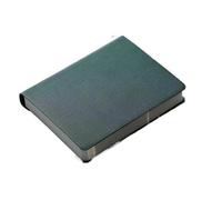 DSFDFDG Cuaderno A6 360P con páginas rayadas/en blanco, agenda, diario, bloc de notas, papelería, material escolar, agenda con viñetas Para Escribir, Para Diarios(Green,Lined Page)