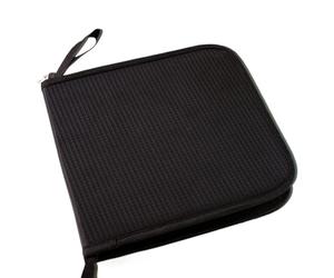 DSFDFDG Estuche for lápices Plegable de 36/48/72/120 Agujeros, Color Negro, con Inserto for Colores, Estuche Profesional for Pintura, papelería for Estudiantes(Black 48 Holes)