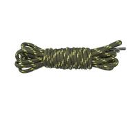 DSFIHJO 2 pares de cordones redondos con puntos de flores, cordones sólidos de poliéster, zapatos deportivos a juego, herramientas, botas, zapatos de senderismo(Green Yellow,100cm)