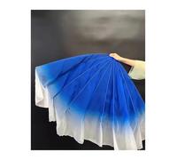 DSFIHJO Abanico para Danza del Vientre Velo de Abanico Espina Pescado, cartílago Gran tamaño, Accesorios Baile fluidos, Puesta en Escena, Evento, espectáculo, Disfraz(Color 8,95cm)