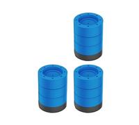 DSFIHJO Almohadillas antivibración for Lavadora, Almohadilla Universal for pies, Kit de Rodillo Antideslizante, elevación Muebles, Base for, 4 Uds(4pcs Blue 85mm)