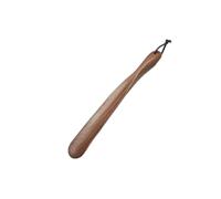 DSFIHJO Calzador profesional de madera nogal negro, calzador con mango largo Flexible, cuchara levantadora útil, herramientas for el hogar Para Hombres Mujeres NiñOs(50cm)