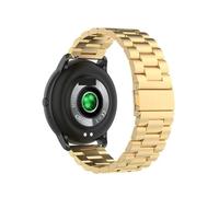 DSFIHJO Correa de acero inoxidable for relojes de 46 mm y 42 mm, pulsera mágica de 20 mm y 22 mm.(Gold,18mm)