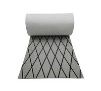 DSFIHJO Estera Marina 350x1900x5mm EVA Foam Luxury Decking Sheet Anti-Skid Boat Deck Self-Adhesive Yacht Flooring Pad Anti-Fatigue Mat Diamond Shapes Adhesivo(Gray-Black Accents)