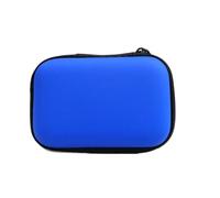 DSFIHJO Estuche Cables 1 Funda Protectora portátil for Consola de Videojuegos con Cremallera y Cierre, EVA rígido para Accesorios Tecnológicos(Royal Blue-3)