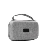 DSFIHJO Estuche Cables Estuche rígido de Gran Capacidad, batería Externa Digital for Viajes, Cargador Datos for teléfono móvil y Protector para Accesorios Tecnológicos(1Layer GrayB-20 * 13 * 7.5cm)