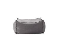 DSFIHJO Funda Puff Funda de algodón Tipo gofre for puf 【¡Sin Relleno! ¡Debes Comprar el Relleno por Separado!】 para la Sala de Estar(CD-Stool-Grey)