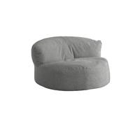 DSFIHJO Funda Puff Funda for puf 【¡Sin Relleno! ¡Debes Comprar el Relleno por Separado!】 para la Sala de Estar(Grey)