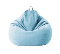 DSFIHJO Funda Puff Funda Grande de algodón y Lino for puf, sin Relleno, for Esquina, for sillón Tipo para la Sala de Estar(Color2,3ft-D90cm-cover)