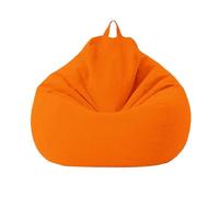 DSFIHJO Funda Puff Funda Grande de algodón y Lino for puf, sin Relleno, for Esquina, for sillón Tipo para la Sala de Estar(Color13,2.6ft-D80cm-cover)