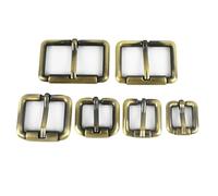 DSFIHJO Hebilla cinturon 10 hebillas de metal ajustables Meetee a 38 mm for correas bolsos, mochilas cuero, pasador rodillo, accesorios bricolaje Hebillas Cinturon Cinturón para Repuesto(Brass,25mm)