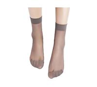 DSFIHJO Medias Finas De Mujer 10 pares de medias mujer, calcetines cortos, cristal fino, transparente primavera y verano(Dark Grey)