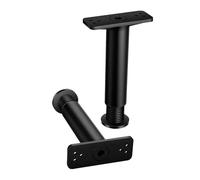 DSFIHJO Pata de Soporte Resistente Ajustable telescópica 2 uds for Marcos Cama y Muebles, fácil instalación(2PCS 20-35cm)