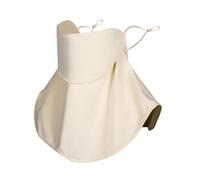 DSFIHJO ProteccióN Solar Bandana Mascarilla Mascarilla de seda hielo color sólido, bufandas verano, protección, for el cuello, protector facial(Beige)