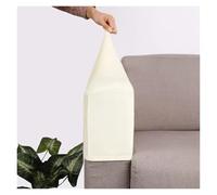 DSFIHJO Reposabrazos Sofa 2pcs Silver Fox Velvet Elastic Sofa Armrest Gloves Thickened Non-Slip Home Fabric Protection Cover Simple Covers For(Beige)