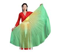 DSFIHJO Velo de Abanico de Espina de Pescado, cartílago de Gran tamaño, Accesorios de Baile fluidos, Puesta en Escena, Evento, espectáculo, Disfraz(Color 7,85cm)