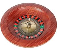 dsgaSETewt Ruleta de Madera 30 cm, Juego Mesa Ruleta Rusa, lotería