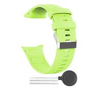 DSHDFJ Safe Silicone Watch Band Surdy Buckle Strap Strap compatible con POLAR Kit de reloj Vantage V(Green)