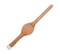 DSHDFJ Última pulsera de cuero de encanto 18 mm reloj de reloj de moda de moda compatible con fósiles ES3616 ES3838 ES4114 Banda con estera de barra de liberación rápida(Light Brown,18mm Gold buckle)