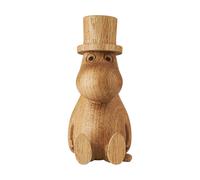 Dsignhouse x Moomin Decoración de madera Papá Mumin 11 cm ROBLE (FSC)
