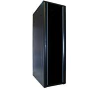 DSIT 42HE - Armario para servidores (19 Pulgadas, con Puerta de Cristal, 600 x 1000 x 2000 mm), Color Negro