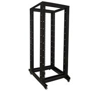 DSIT Armario para rack de 32 U con ruedas de 19 pulgadas, sin montar, 600 x 800 x 1600 mm, color negro