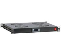 DSIT Unidad de ventilador de 19 pulgadas, con 4 ventiladores, incluye termostato