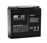 DSK Batería de Plomo AGM Sellada VRLA Ciclo Profundo 12V 20Ah Recargable sin Mantenimiento para Movilidad, Uso Cíclico y Respaldo. Alta Durabilidad Larga Vida útil. Compatible con terminales F1 y F2