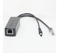 DSLRKIT Divisor PoE activo de 5 V 2,4 A con enchufe CC de 5,5 x 2,5 mm | Alimentación a través de Ethernet IEEE802.3af para Hue Bridge y dispositivos inteligentes de 5 V