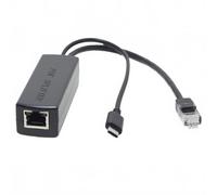 DSLRKIT Divisor PoE Gigabit de 5 V 3 A salida USB-C, 802.3at PoE+ para dispositivos Pi 5 y tipo C