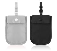 DSLSQD 2 cinturones de viaje con bolsillo secreto, carteras antirrobo para mujeres, billetera con dinero y tarjetas de crédito