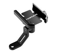 DSMBKS Soporte para teléfono móvil para Motocicleta Navegador GPS Espejo retrovisor Soporte para Manillar Accesorios para H-Onda Forza 125 250 300 350 750-Mirror Holder