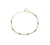 Dsnyu Pulseras de moda para mujer, joyería de cadena de oro amarillo, moda para mamá, esposa, novia, 6inches, Oro amarillo de 14 quilates, No es una piedra preciosa